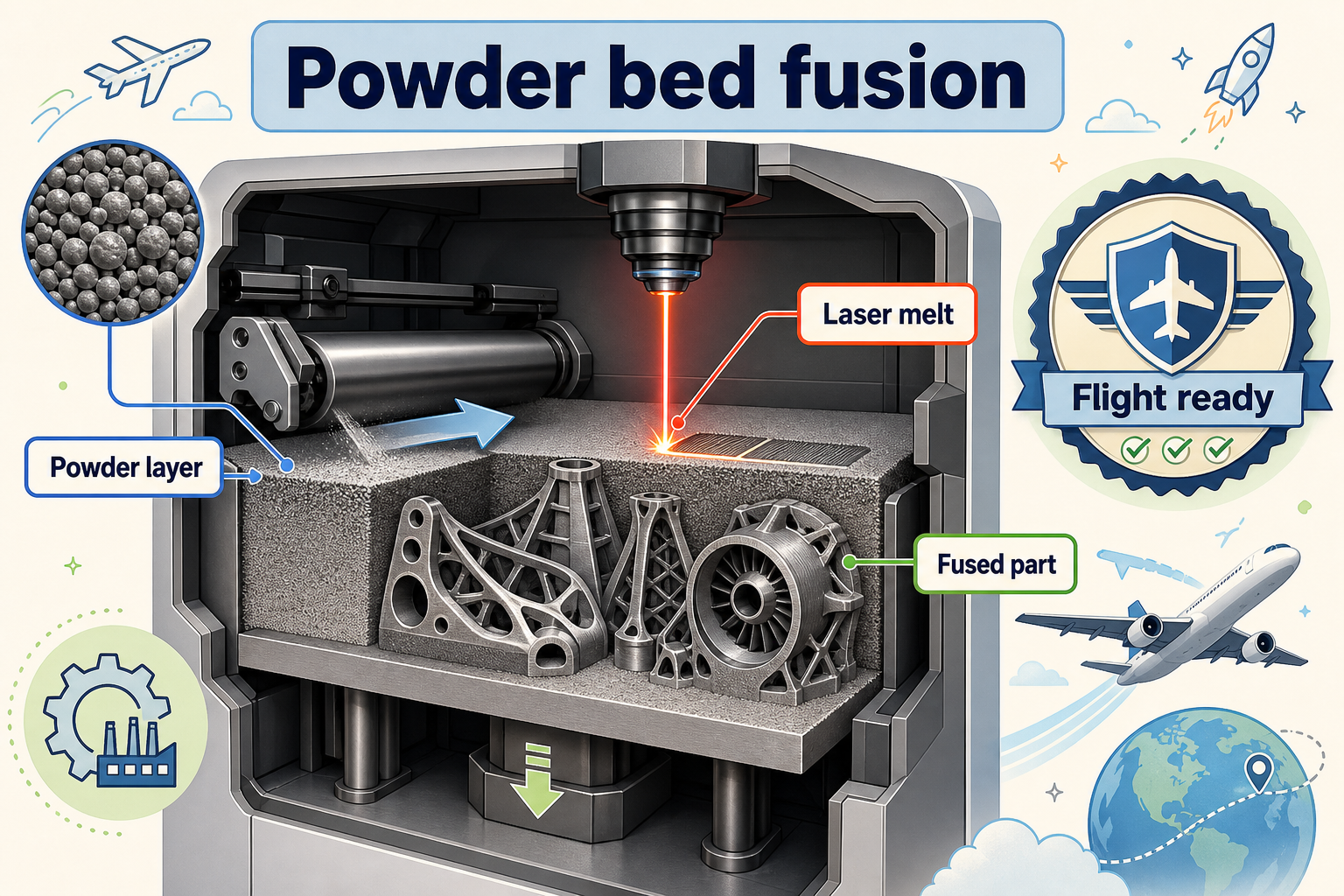 Powder bed fusion