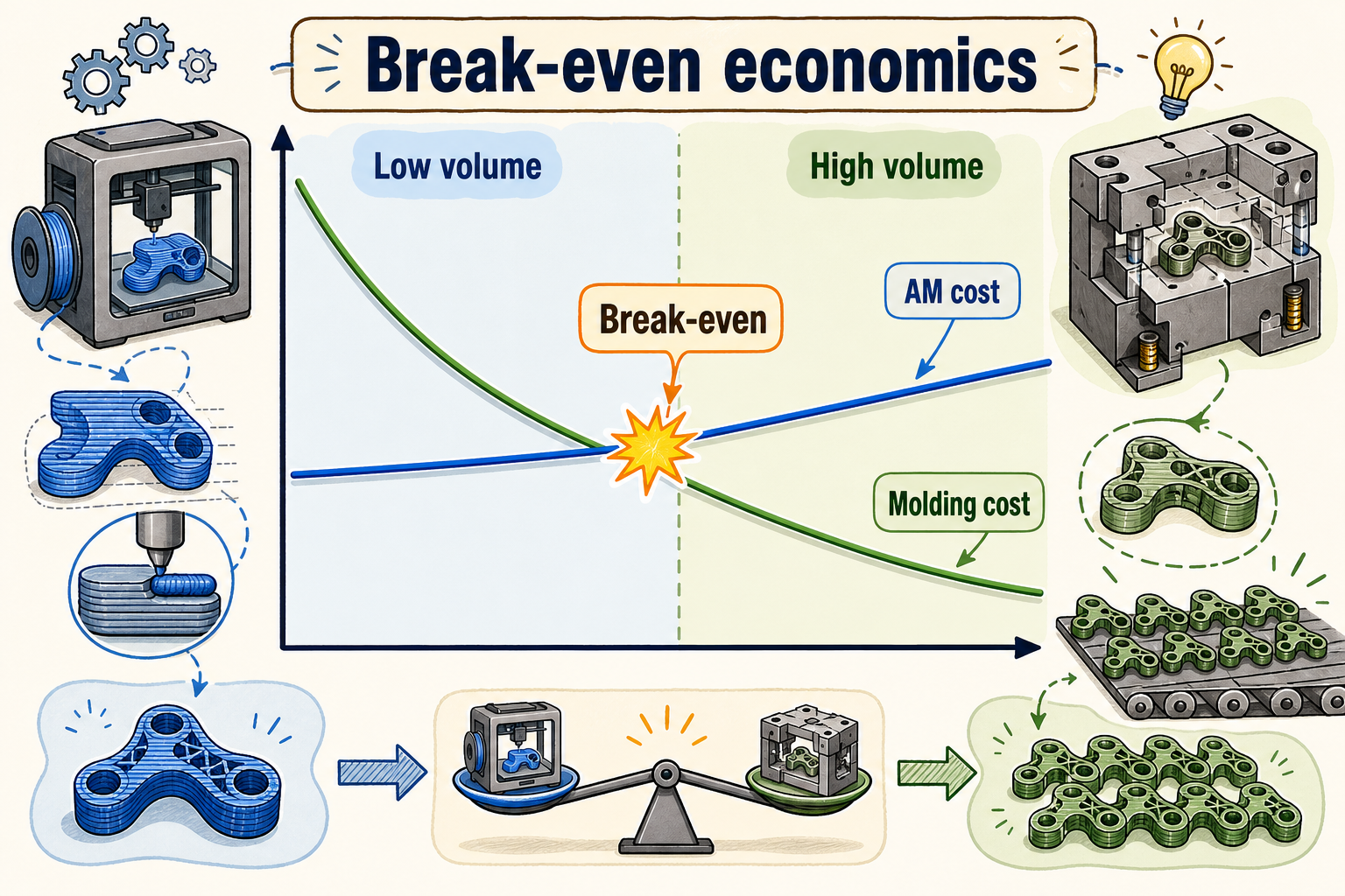 Break-even economics