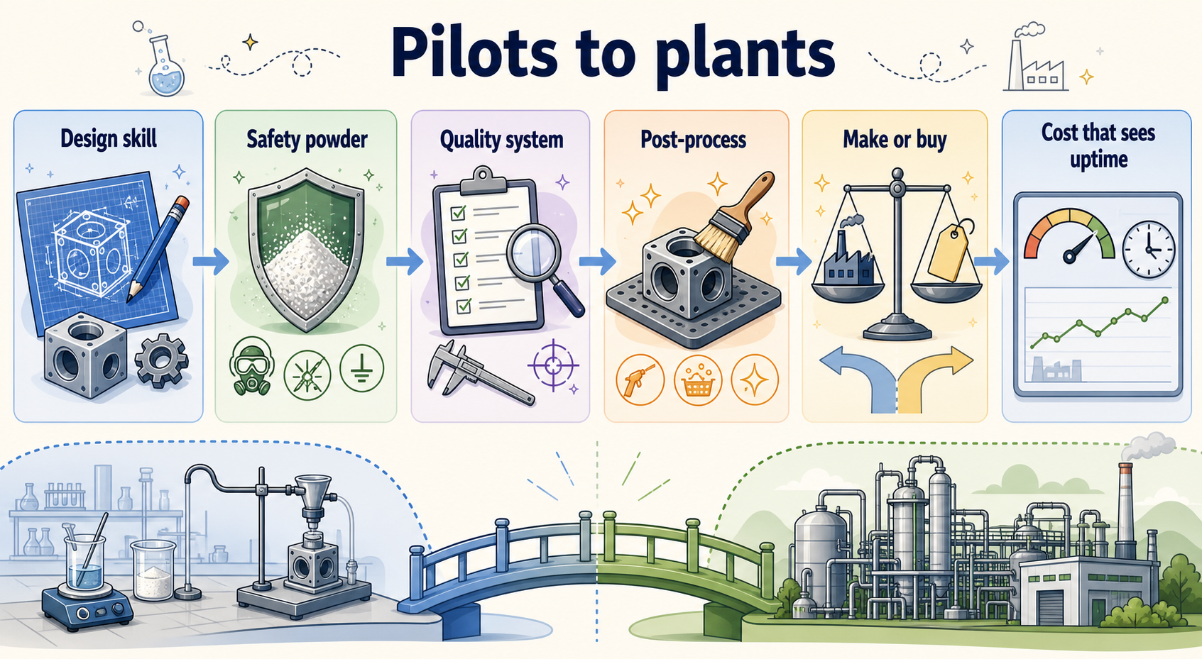 Pilots to plants