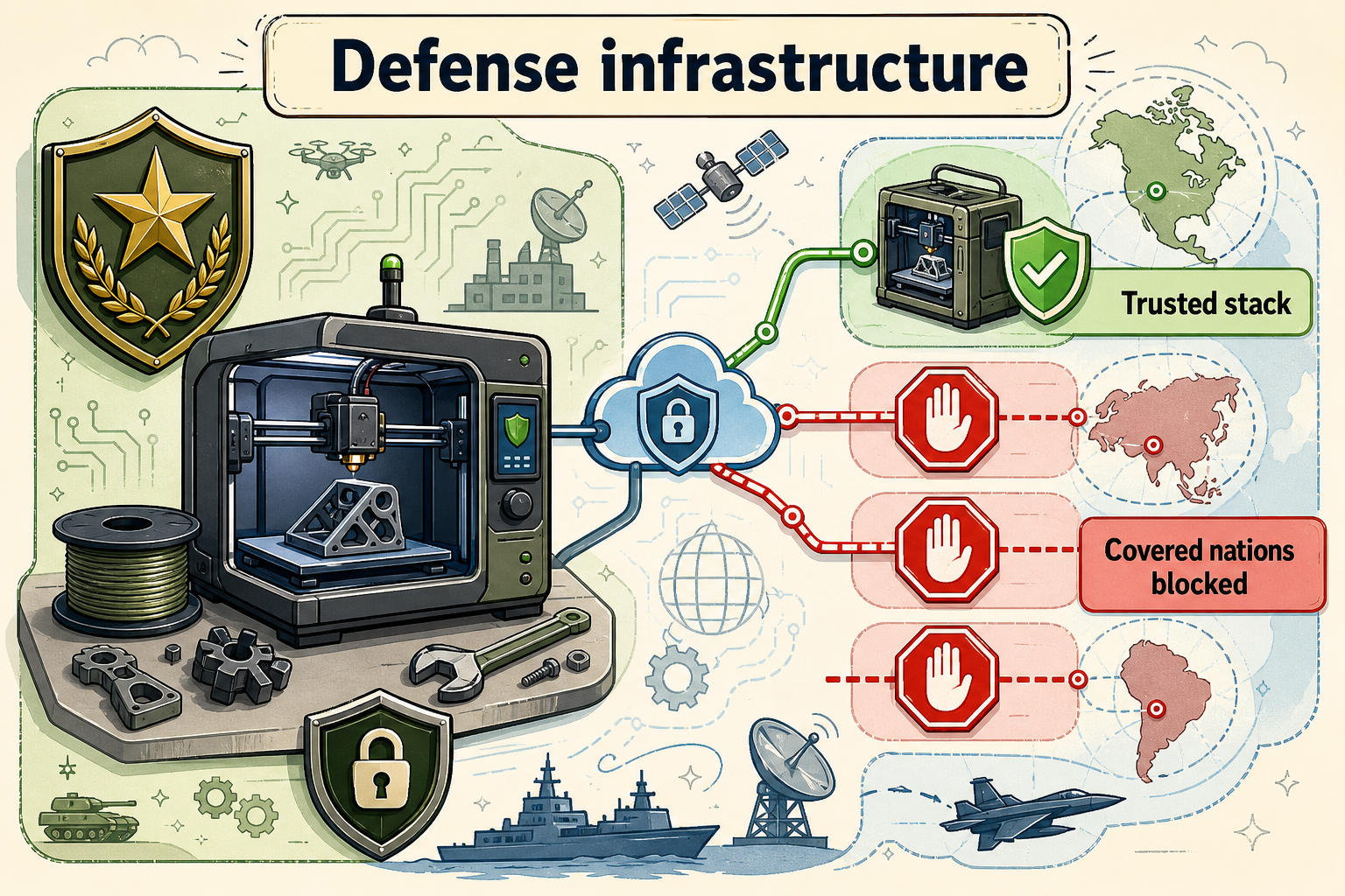 Defense infrastructure