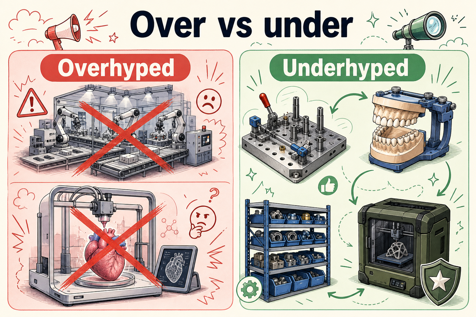 Over vs under