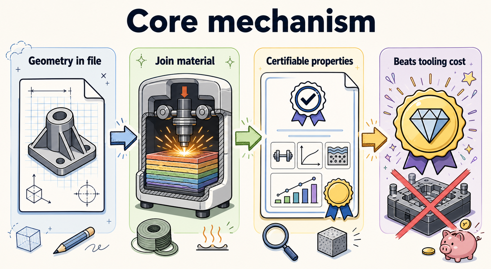 Core mechanism