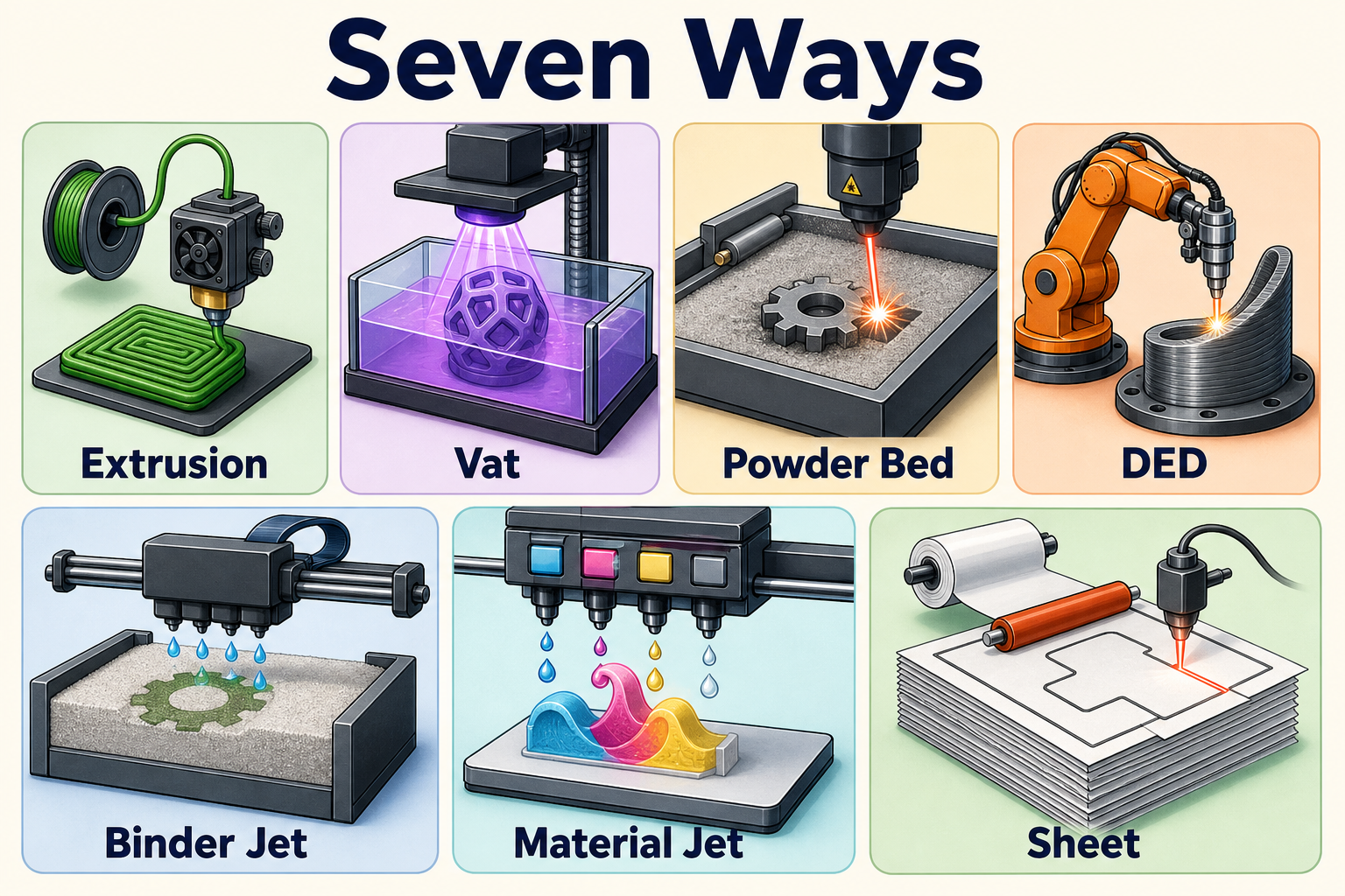 Seven ways to join