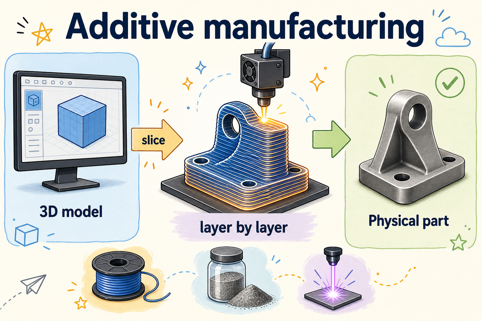 Additive manufacturing overview