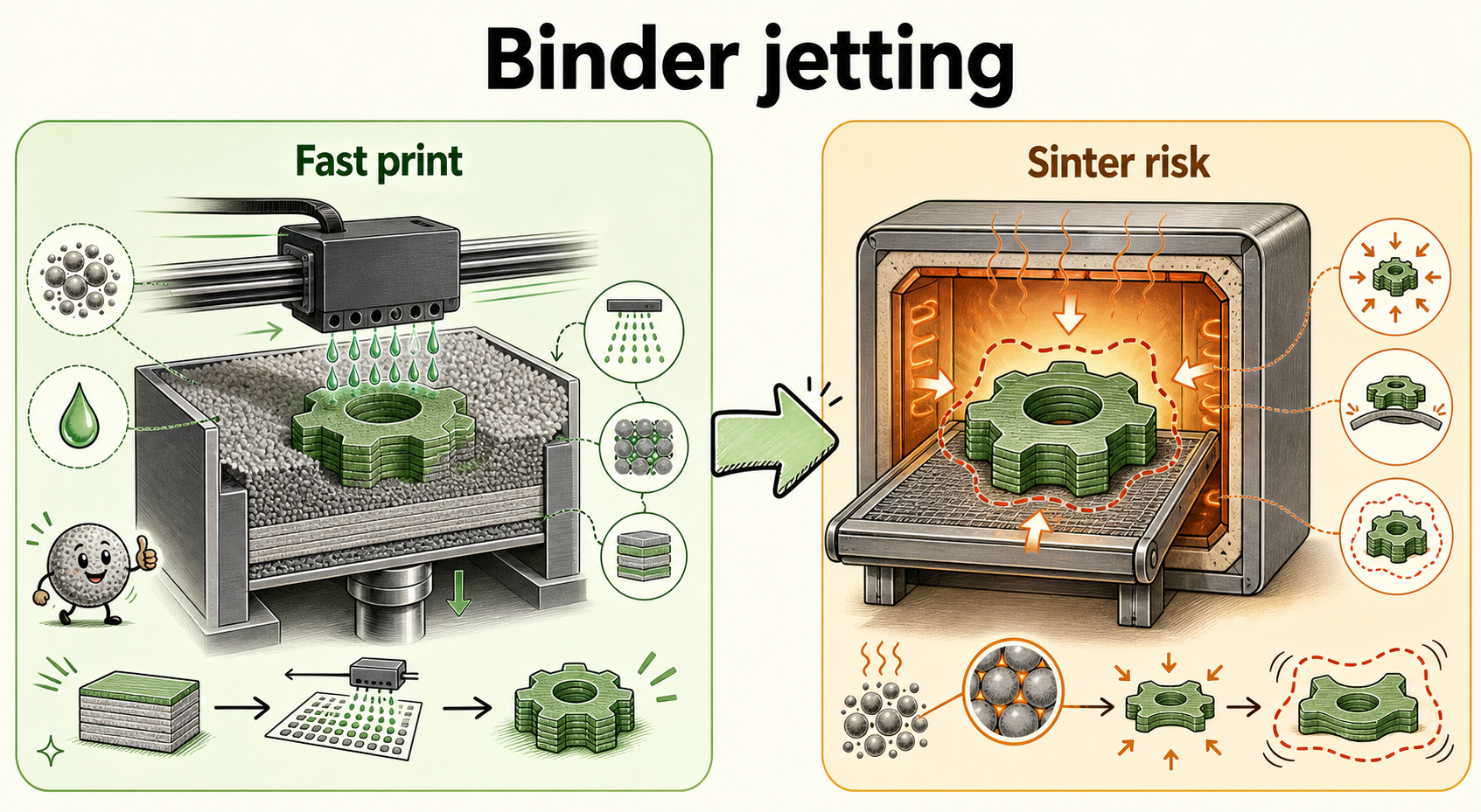 Binder jetting