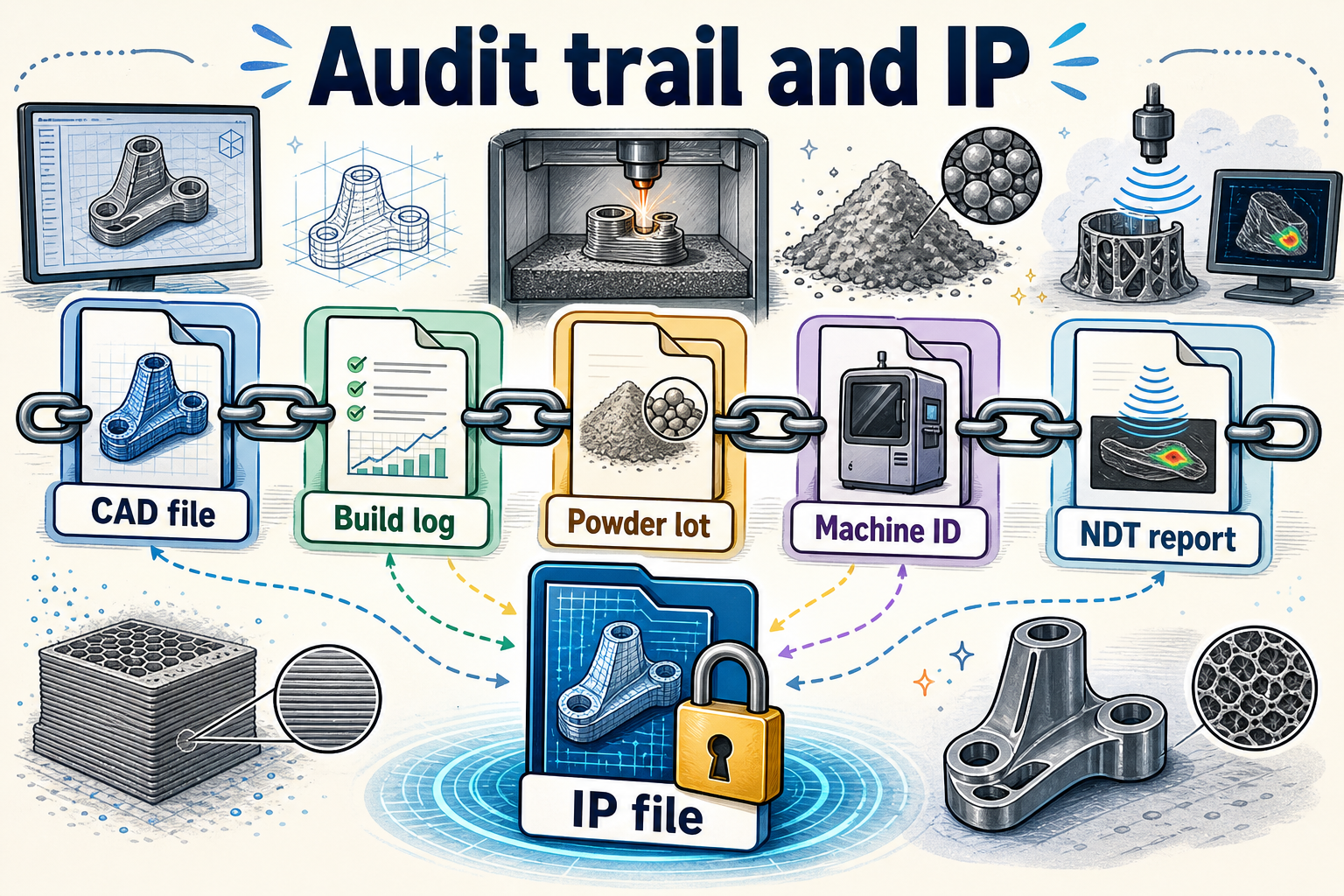Audit trail and IP