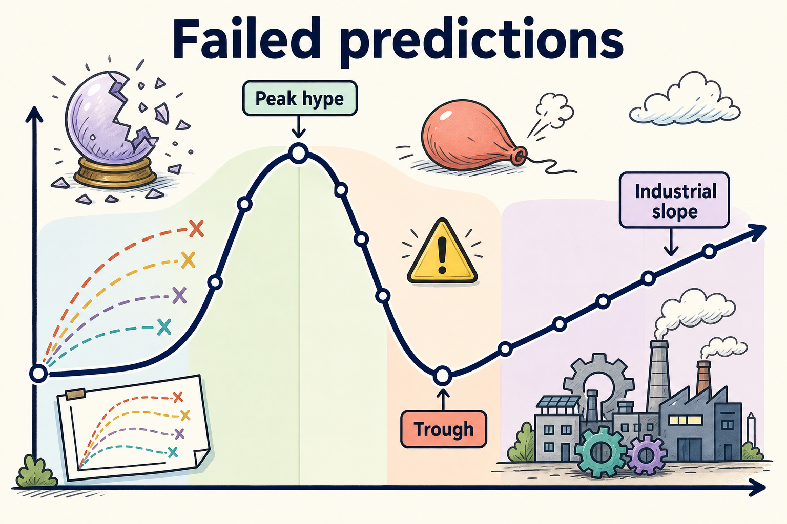 Failed predictions
