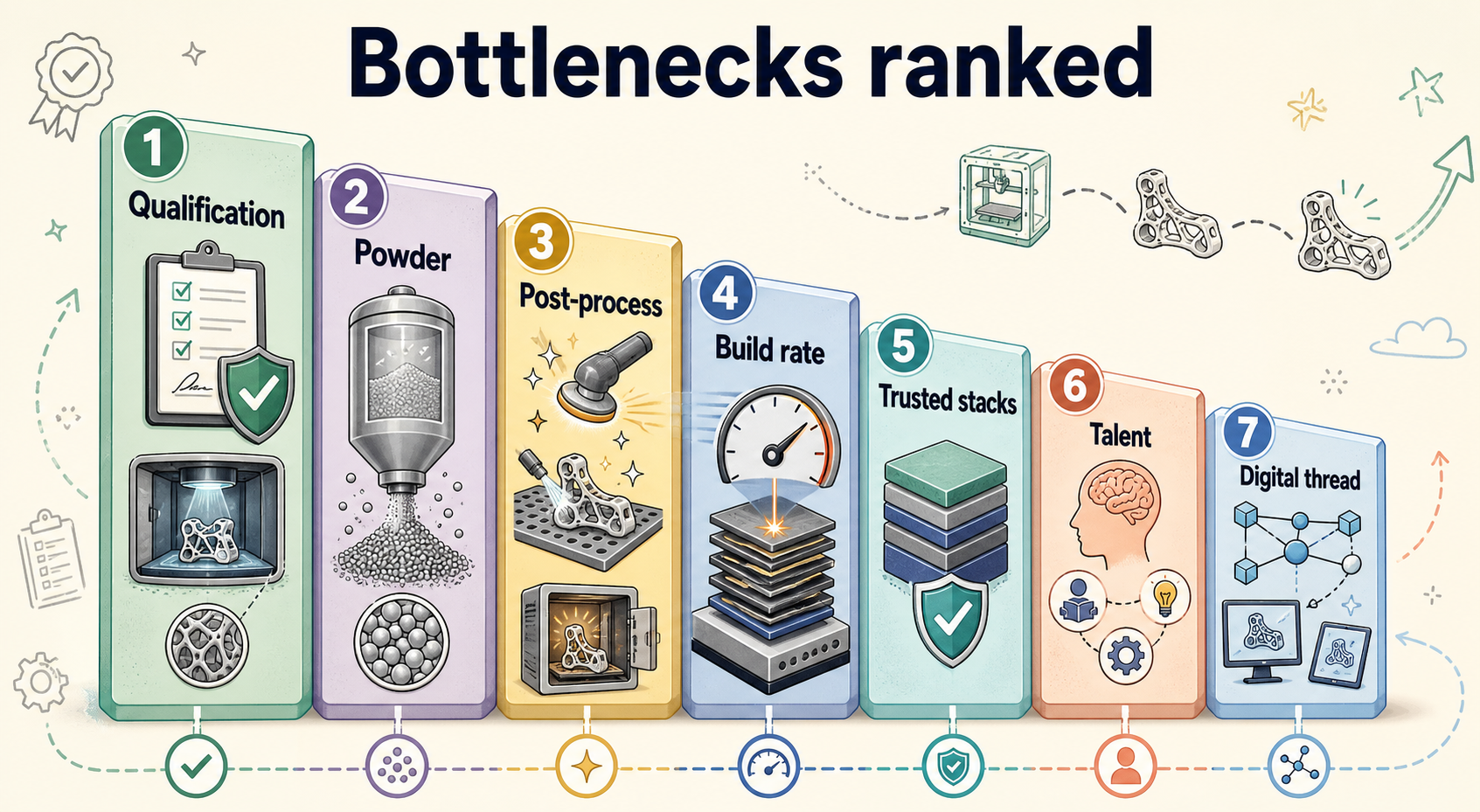 Bottlenecks ranked