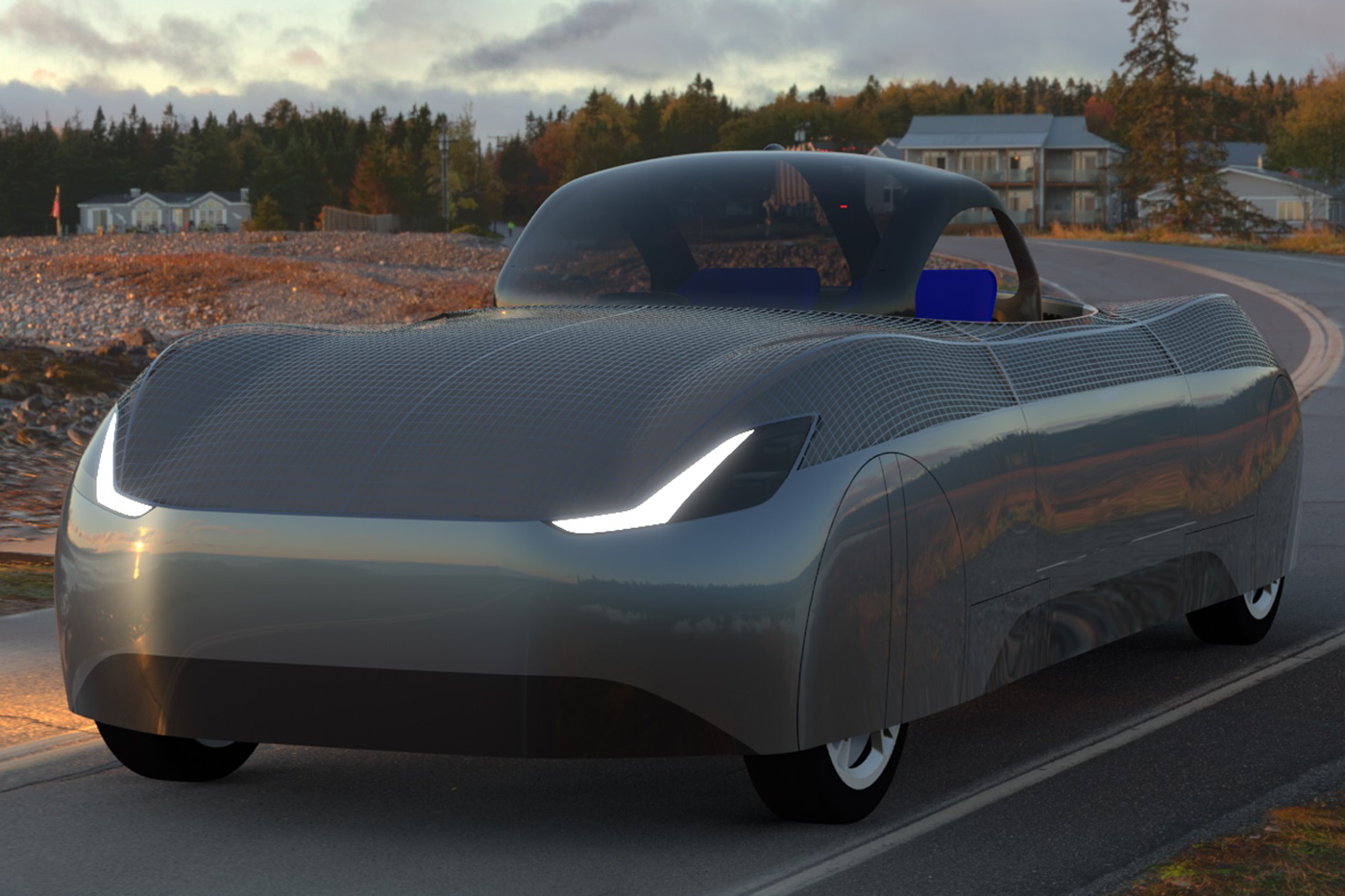 alef model a road