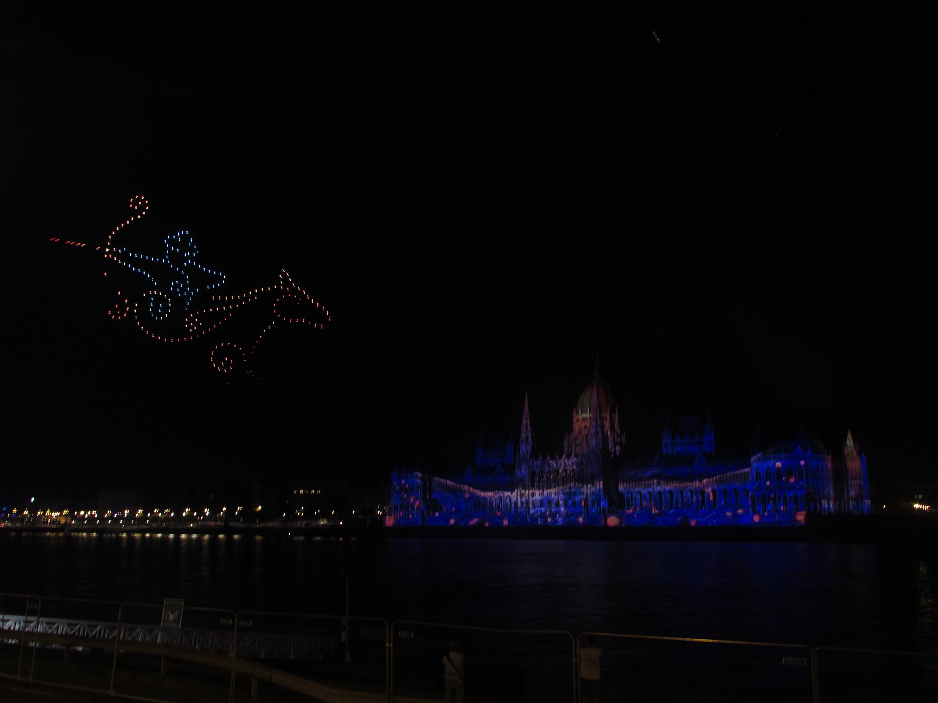 drone show parliament archer