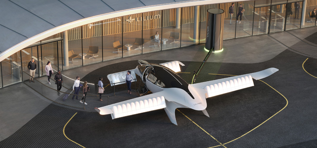 lilium jet vertiport