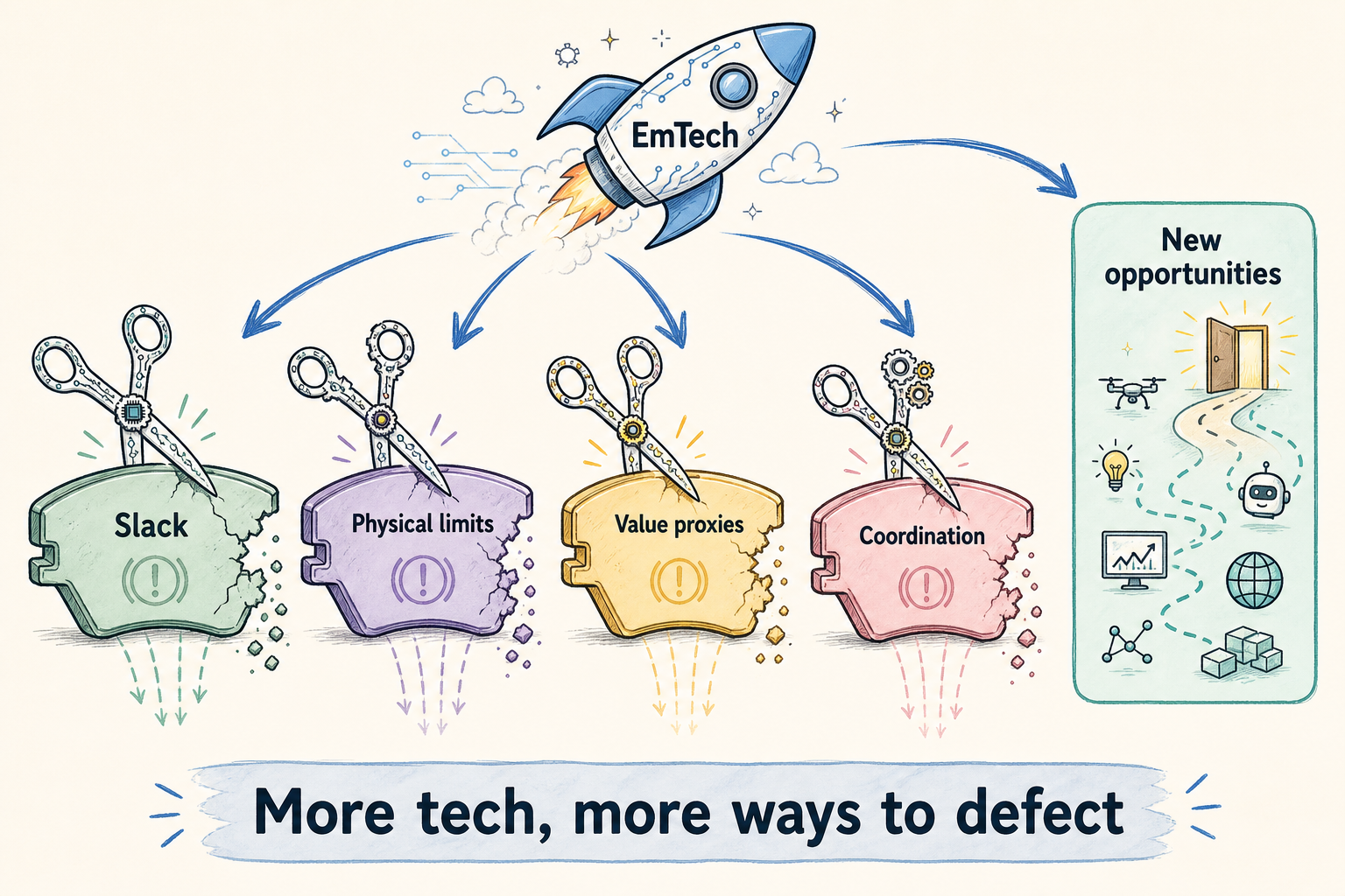 EmTech feeds Moloch