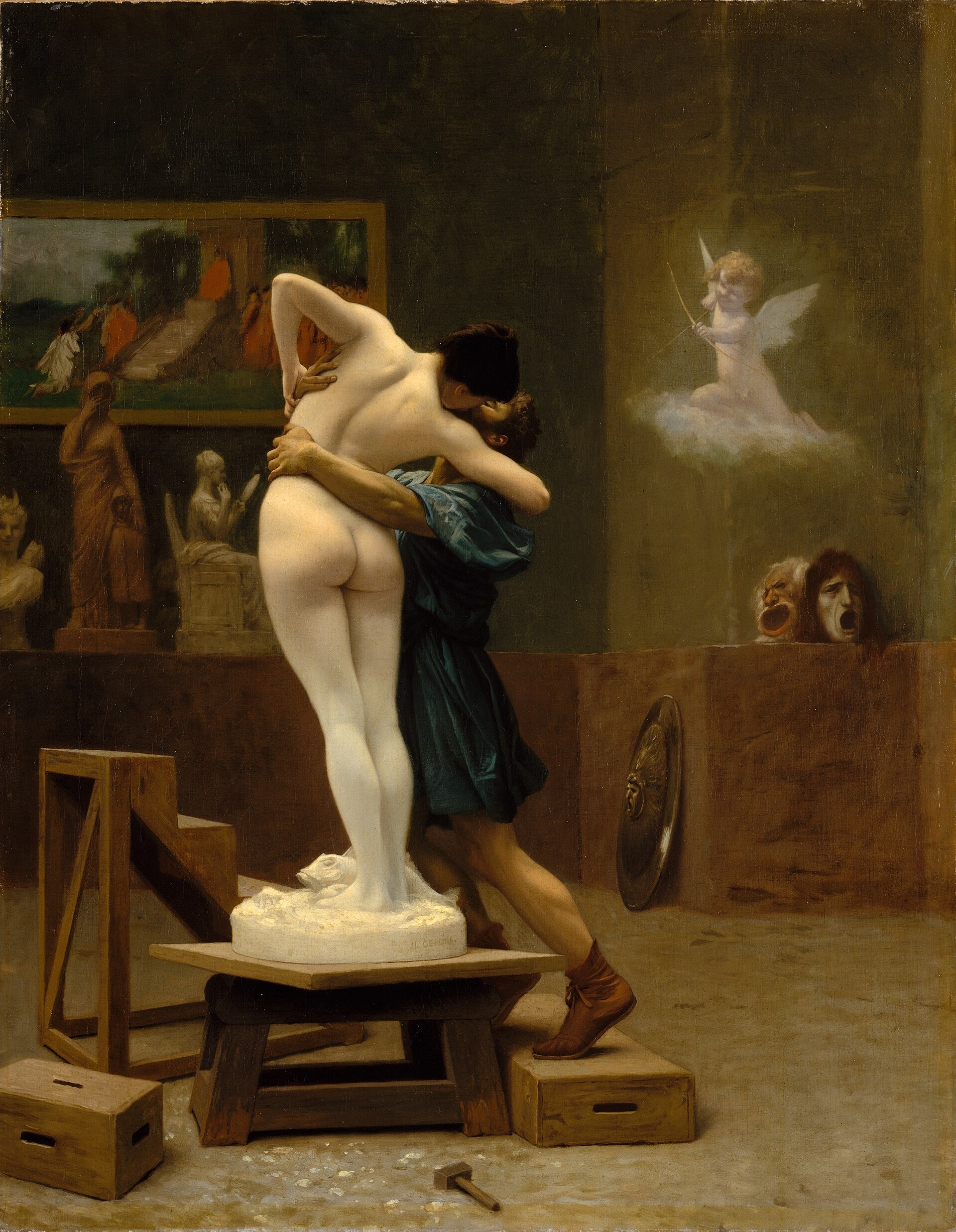 Gérôme, Pygmalion and Galatea