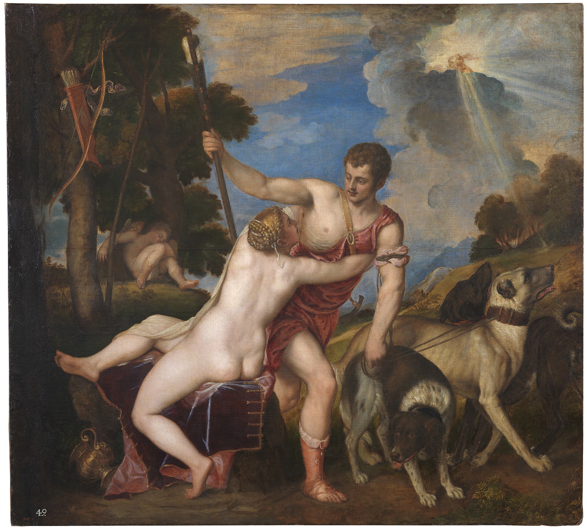 Titian, Venus and Adonis