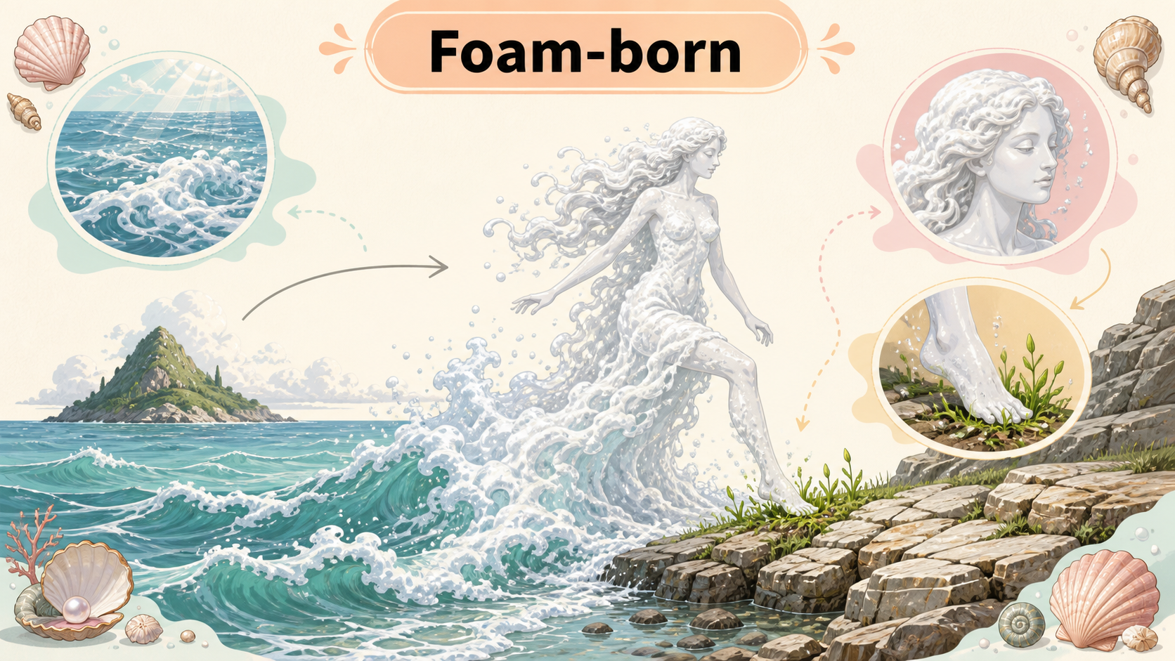 Foam-born