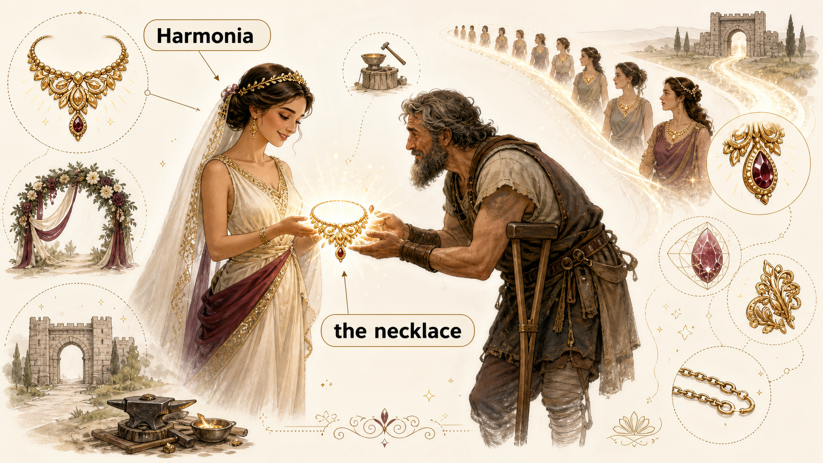 The necklace