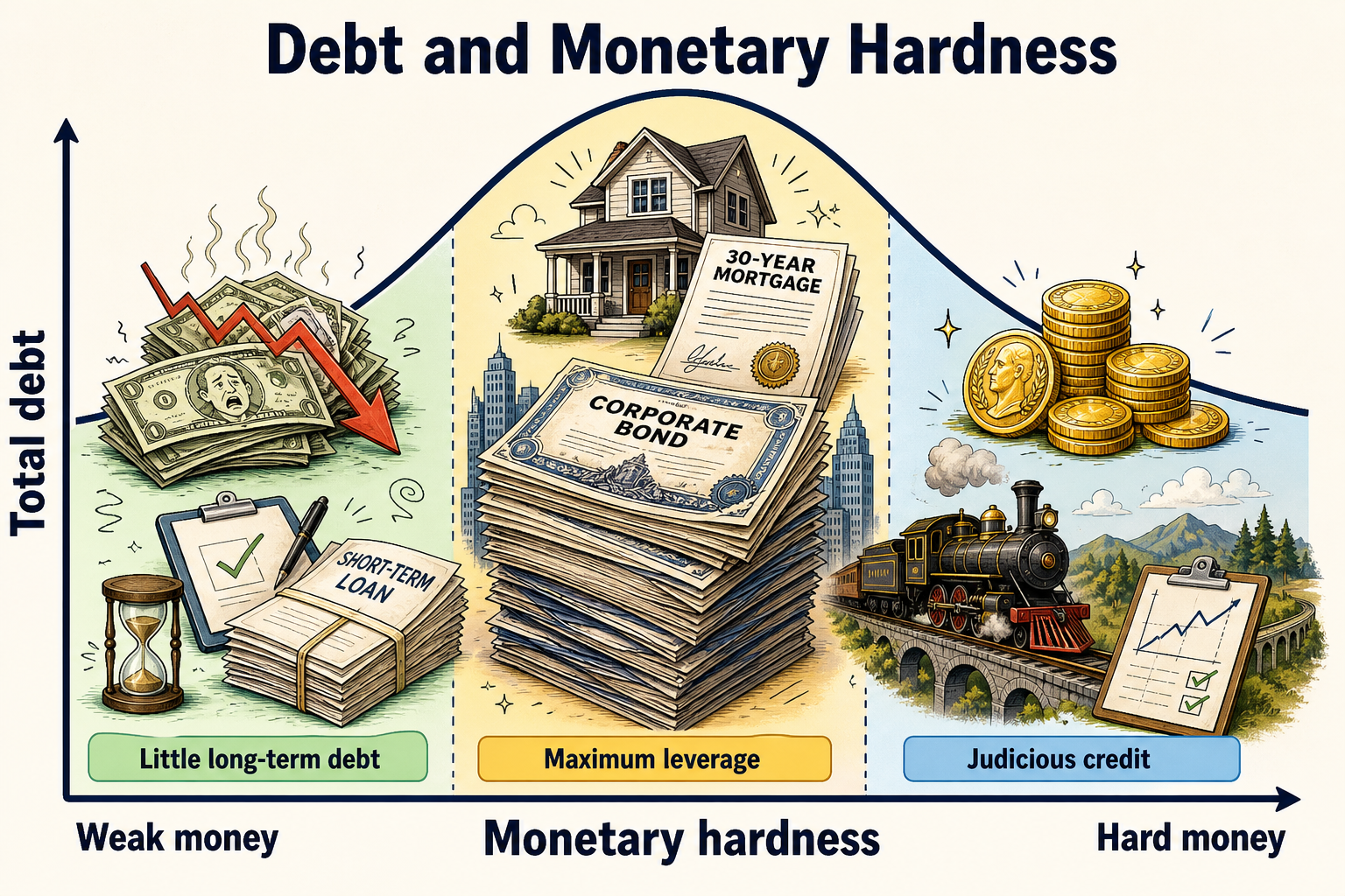 Debt and Monetary Hardness