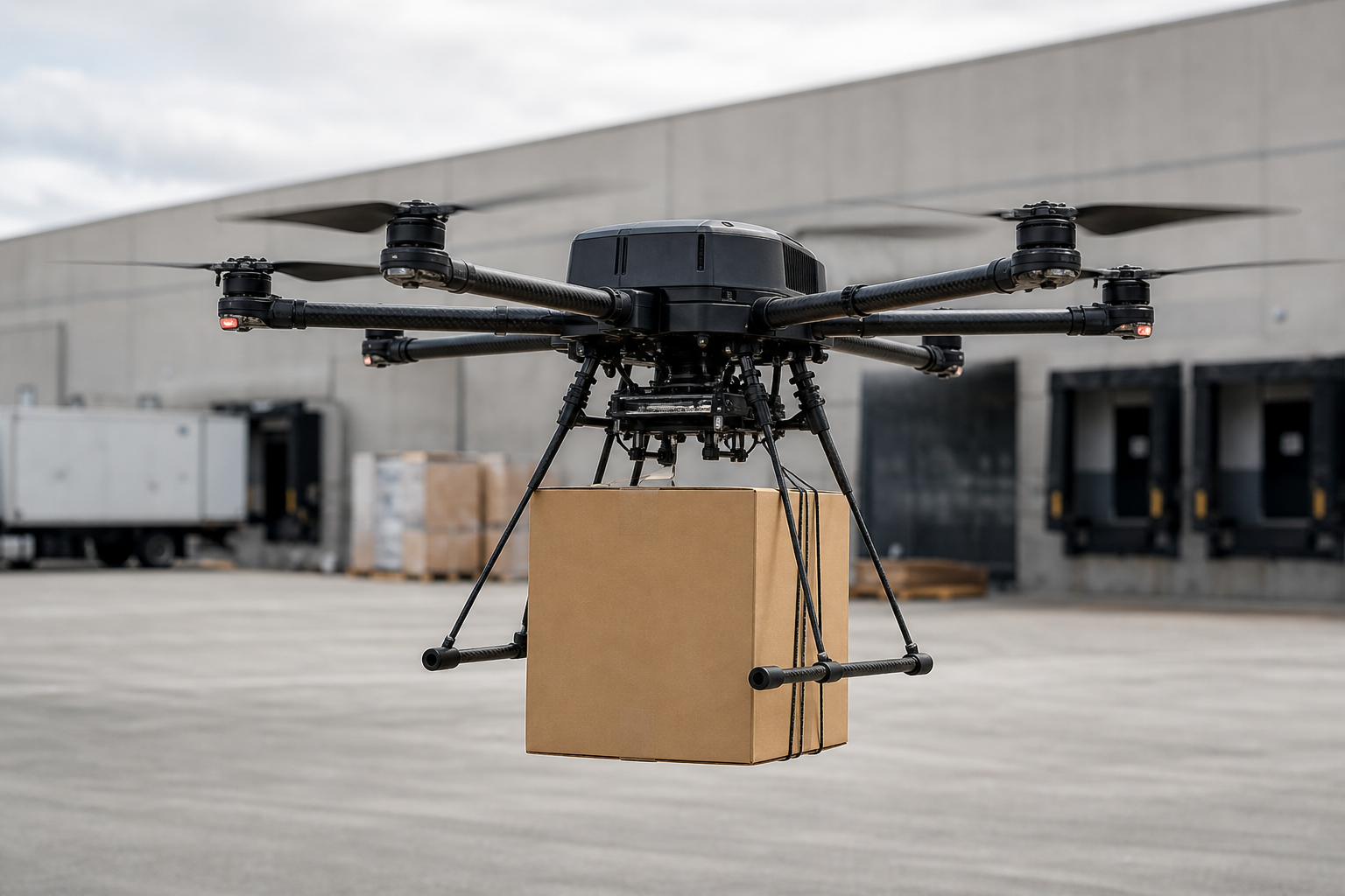 Illustrative cargo heavy-lift multirotor class