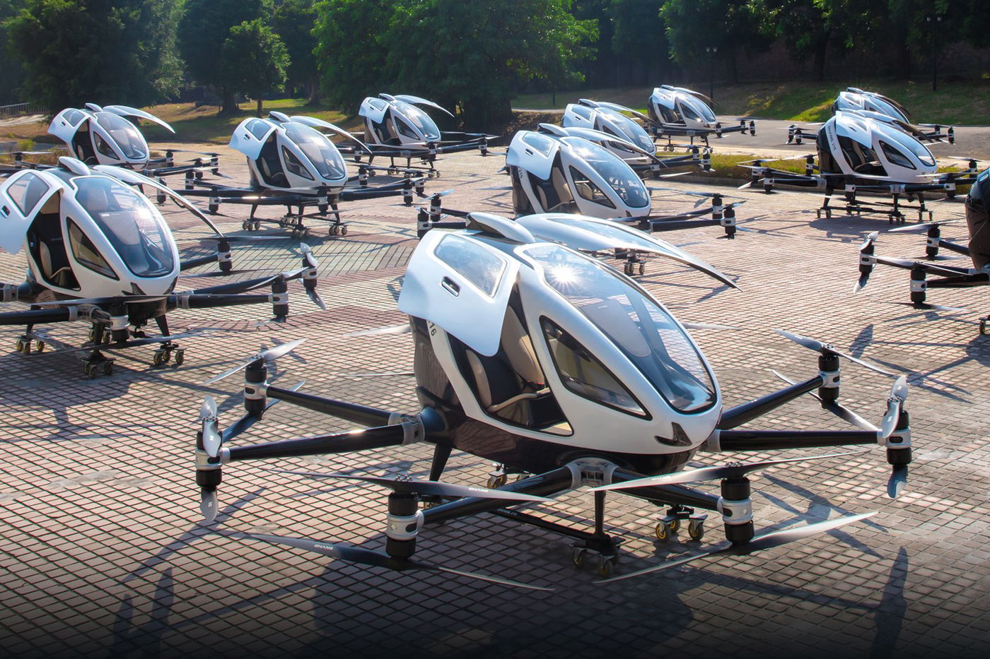 ehang 216 fleet