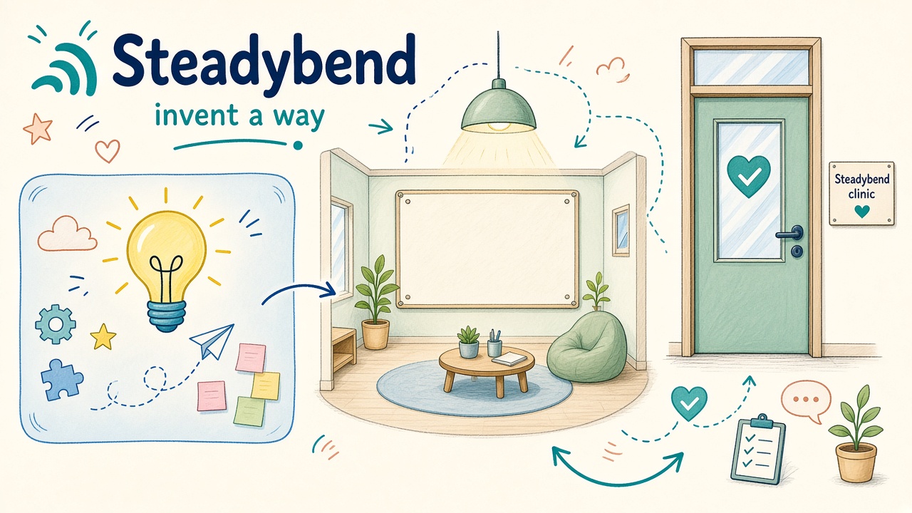 Open invent space at Steadybend clinic