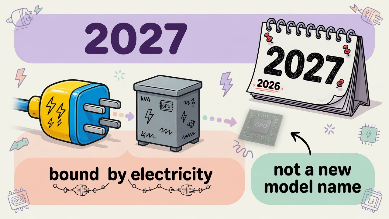 2027 bound by electricity, not a new model name